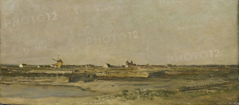 Landscape, Charles FranÃ§ois Daubigny, 1840 - 1878