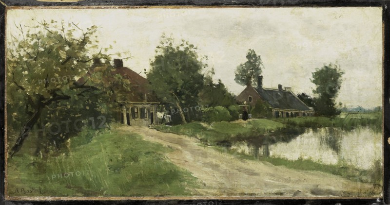 Near Breukelen, The Netherlands, Nicolaas Bastert, c. 1870 - c. 1923