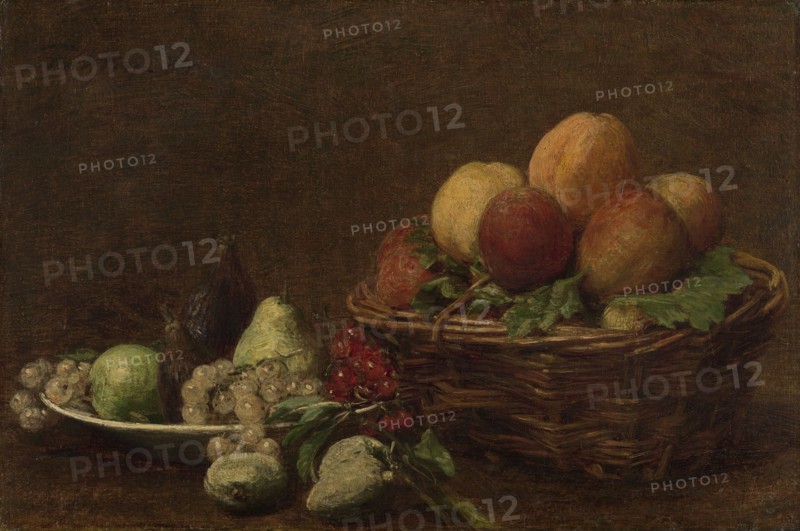 Still life with fruit, Henri Fantin-Latour, c. 1880 - c. 1890