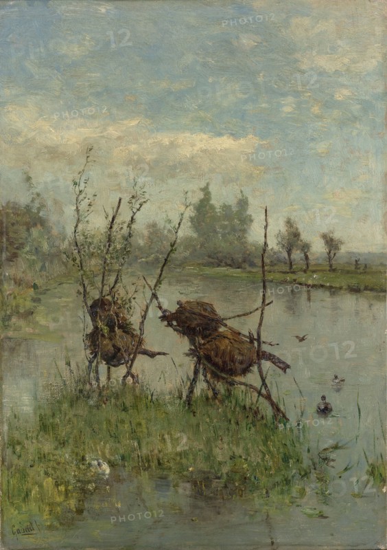Ducks nests, Paul Joseph Constantin GabriÃ«l, c. 1890 - c. 1900