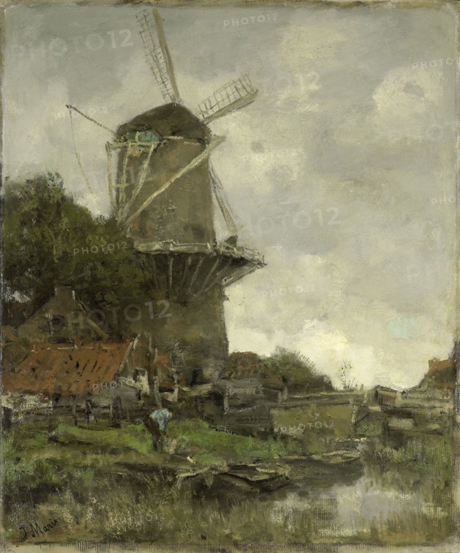 The mill, Jacob Maris, c. 1880 - c. 1886