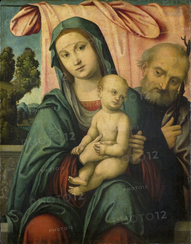 Holy Family, attributed to Lorenzo Costa, 1490 - 1510