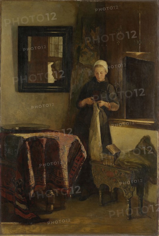 A sunny place, Christoffel Bisschop, 1850 - 1888