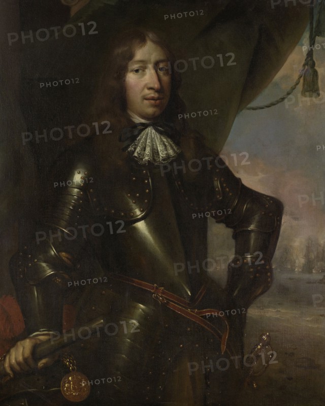Portrait of Lieutenant-Admiral Willem Joseph, Baron van Gendt, attributed to Jan de Baen, 1667 - 1702