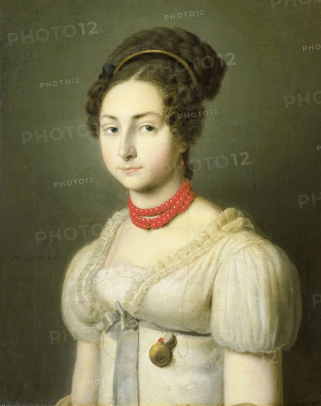 Portrait of Jacoba van Wessem, Wife of Lord Stumphius, Burgomaster of Beverwijk, Dirk van Oosterhoudt, c. 1820 - c. 1830