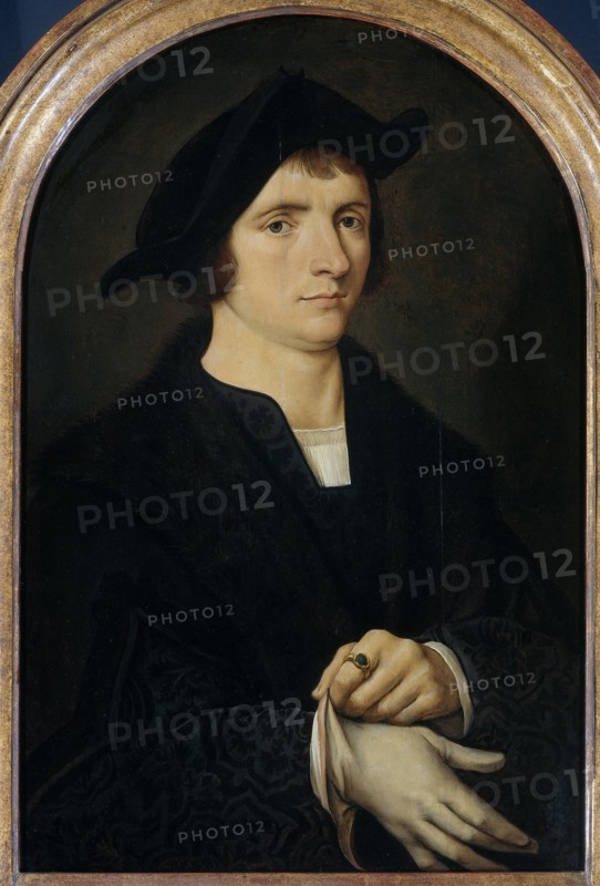 Portrait of Joris Vezeleer, copy after Joos van Cleve, after c. 1518