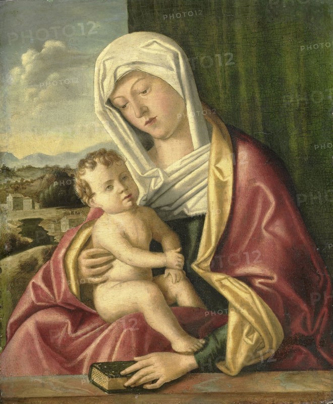 Virgin and Child, school of Giovanni Bellini, c. 1490 - c. 1520