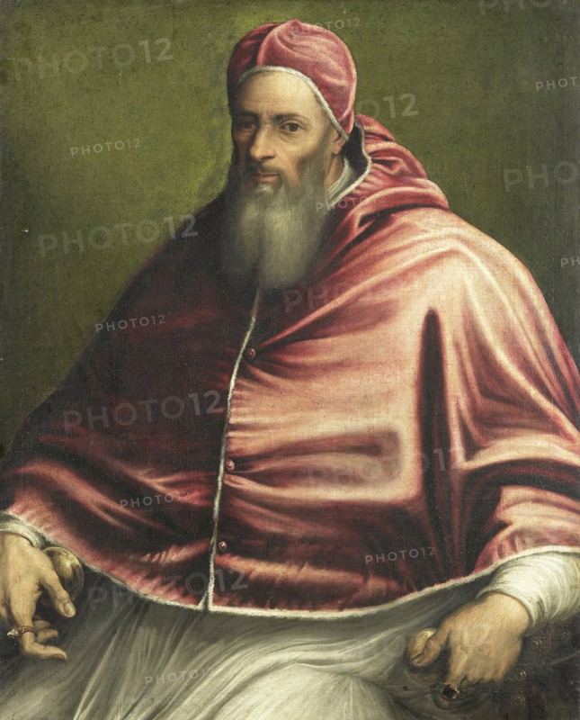Pope Julius III (formerly entitled Pope Paul III), circle of Girolamo Sicciolante, 1550 - 1600