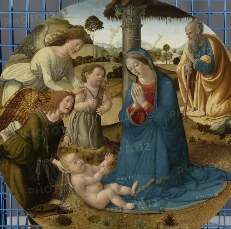The Adoration of the Christ Child, Cosimo Rosselli, c. 1485 - c. 1507