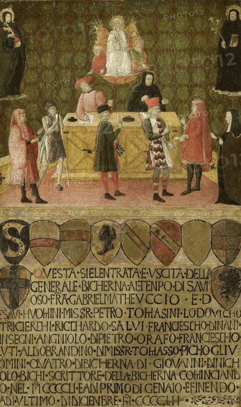 Office of the Tax Administration (Biccherna) of Siena, Italy, Anonymous, 1451 - 1452