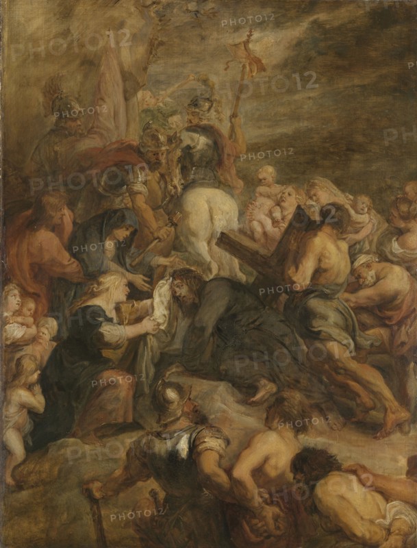 The carrying of the cross, Peter Paul Rubens, 1634 - 1637