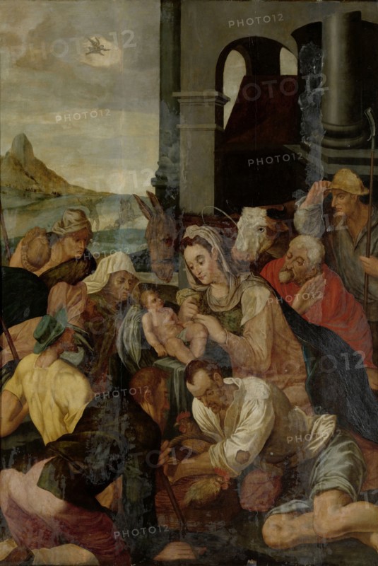 Adoration of the Shepherds, Anonymous, 1550 - 1599