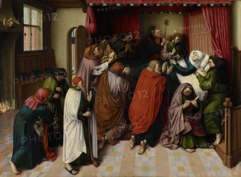 The Death of the Virgin, Master of the Amsterdam Death of the Virgin, c. 1500