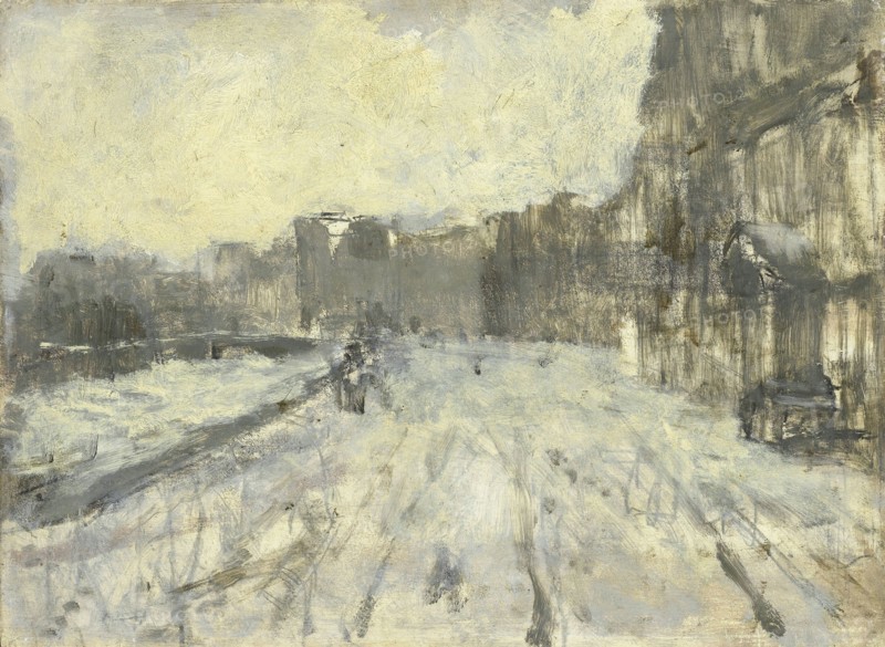 Rokin Amsterdam, The Netherlands, George Hendrik Breitner, c. 1880 - c. 1923