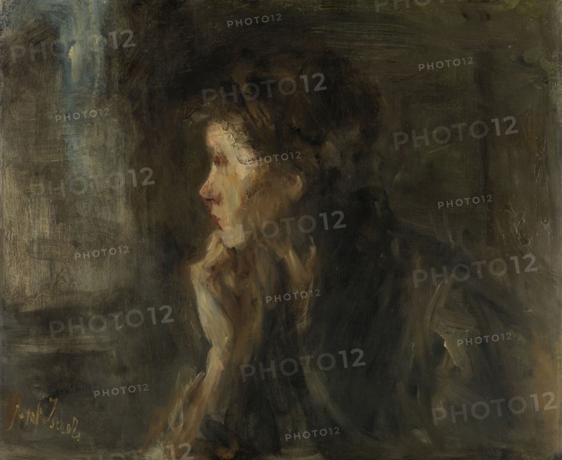 Thinking, Jozef IsraÃ«ls, 1896