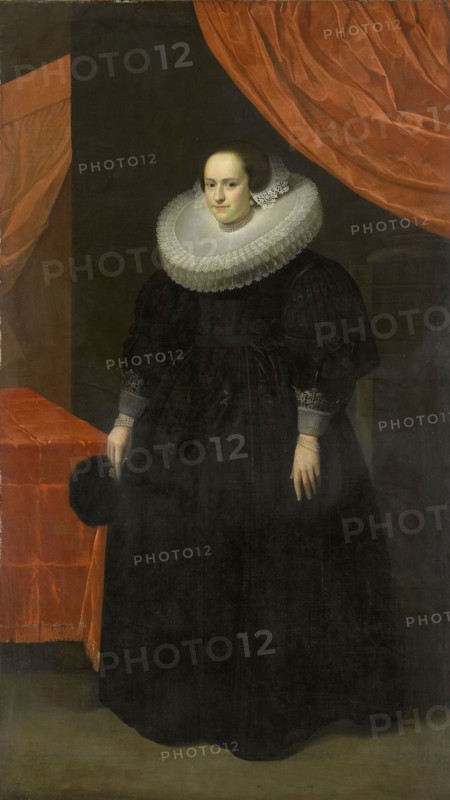 Portrait of Suzanna Moor, after 1629 Wife of Laurens Reael, Anonymous, in or after 1629