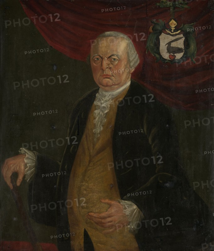 Portrait of Reinier de Klerk, Governor-General of the Dutch East India Company, attributed to Franciscus Josephus Fricot, 1777