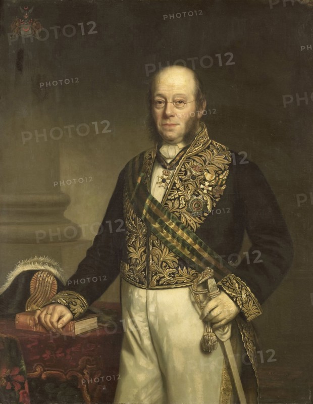 Ludolph Anne Jan Wilt Baron Sloet van de Beele (1806-90). Gouverneur-generaal, Governor-General (1861-66), Barend Leonardus Hendriks, 1867