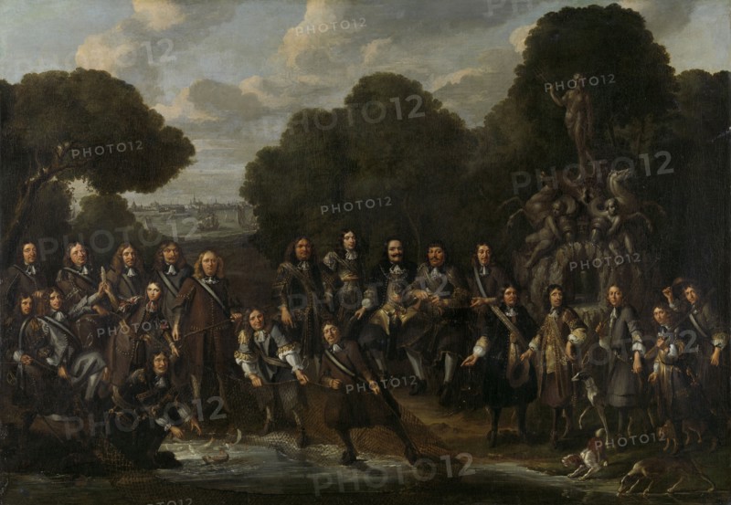 Allegory of the Flowering of the Dutch Fishing-industry after the Second Anglo-Dutch War, attributed to Willem Eversdijck, 1667 - 1671