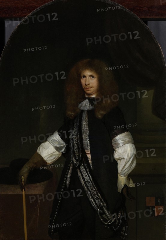 Portrait of Jacob de Graeff in an Officer's Uniform, Gerard ter Borch (II), 1670 - 1681