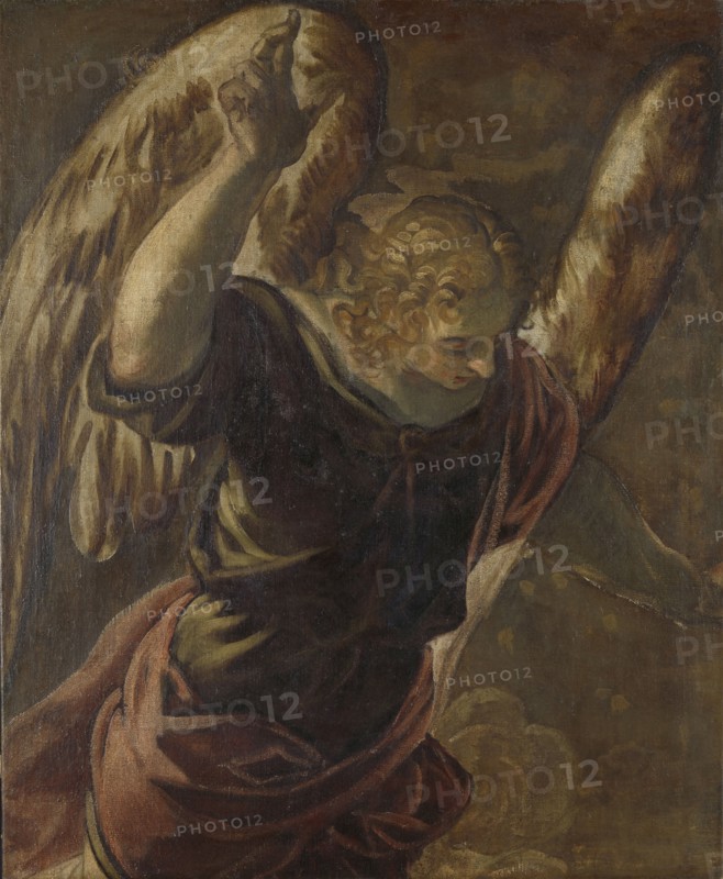 Angel from the Annunciation to the Virgin, Jacopo Tintoretto, 1560 - 1585