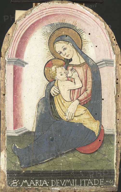 Madonna of humility, falsification of Anonymous, 1910 - 1930