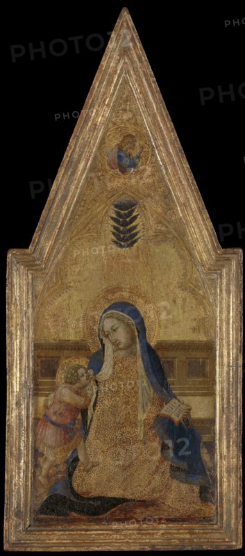 Madonna of Humility, Bartolommeo Bulgarini, c. 1353