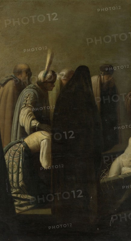 The raising of Lazarus, school of Rembrandt Harmensz. van Rijn, 1620 - 1650
