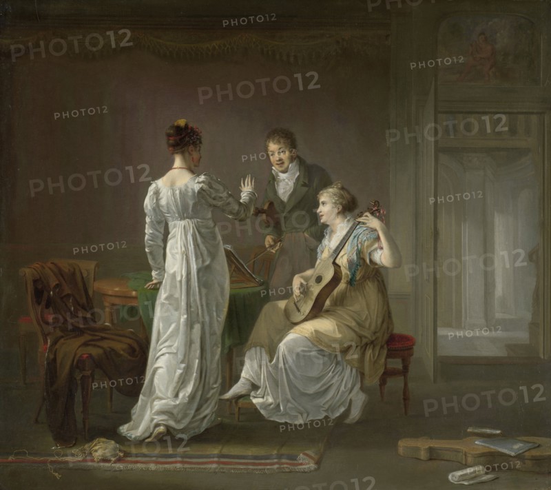 The Music Lesson, Louis Moritz, 1808
