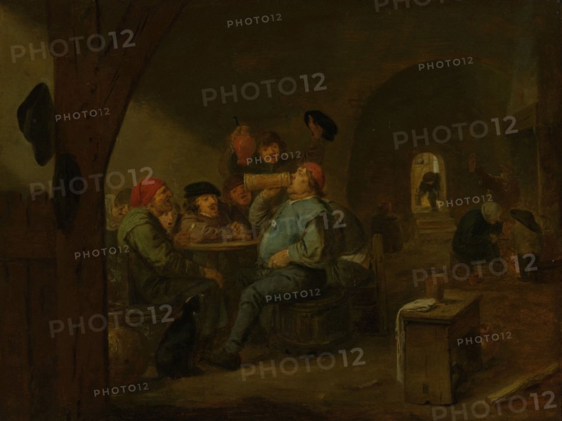 Village Carouse, manner of Adriaen Brouwer, 1620 - 1700