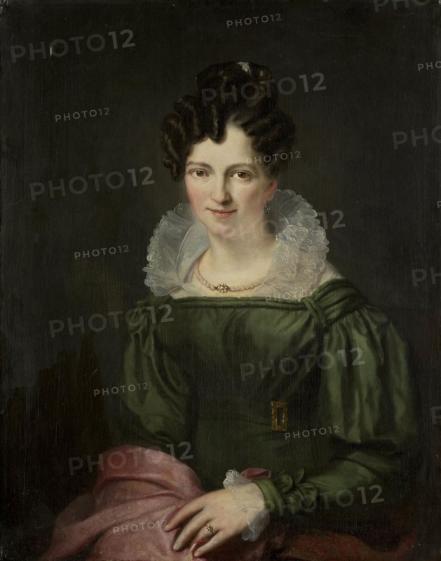 Portrait of Maria Christina Nijssen, Wife of Anthonie van der Hout, Christiaan Julius Lodewijk Portman, 1826
