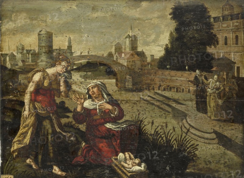 Finding of Moses, Anonymous, 1500 - 1599