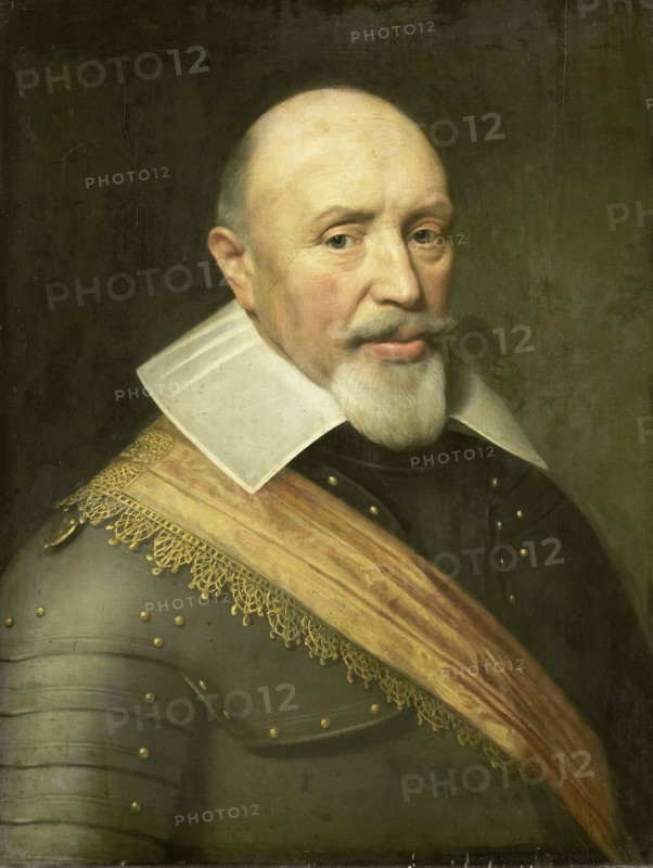 Portrait of an officer, Jan Antonisz van Ravesteyn, c. 1610 - c. 1620