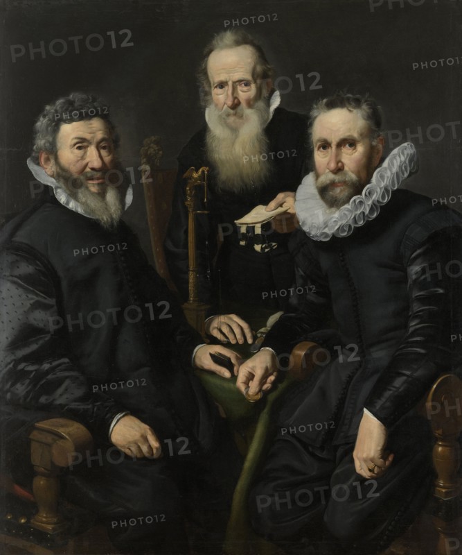 Group Portrait of an Unidentified Board of Governors, Thomas de Keyser, c. 1625 - c. 1630