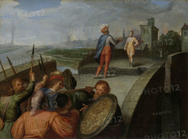 Peace Negotiations between Claudius Civilis and Cerealis, Otto van Veen, 1600 - 1613
