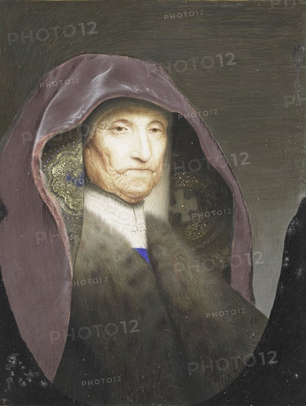 Portrait of an old woman, called Rembrandt's Mother, rejected attribution Willem Paulet, 1670 - 1680