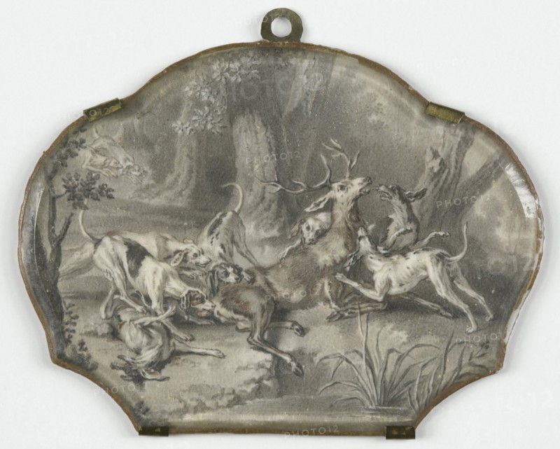 Deer Hunting, Anonymous, 1715 - 1735