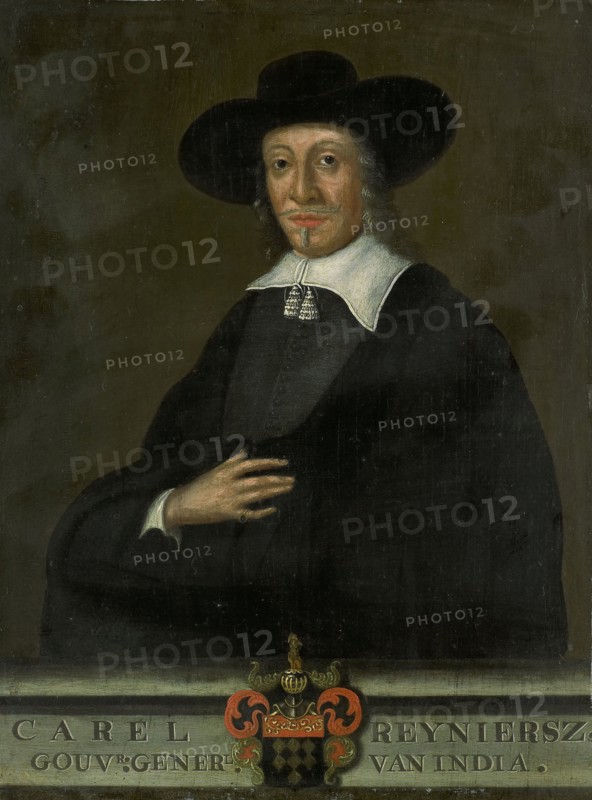 Portrait of Karel Reyniersz, Governor-General of the Dutch East Indies, Anonymous, 1750 - 1800