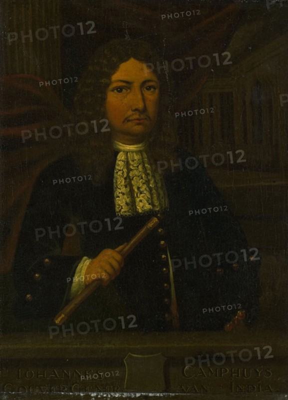 Portrait of Johannes Camphuys, Governor-General of the Dutch East Indies, copy after Gerrit van Goor, 1750 - 1800