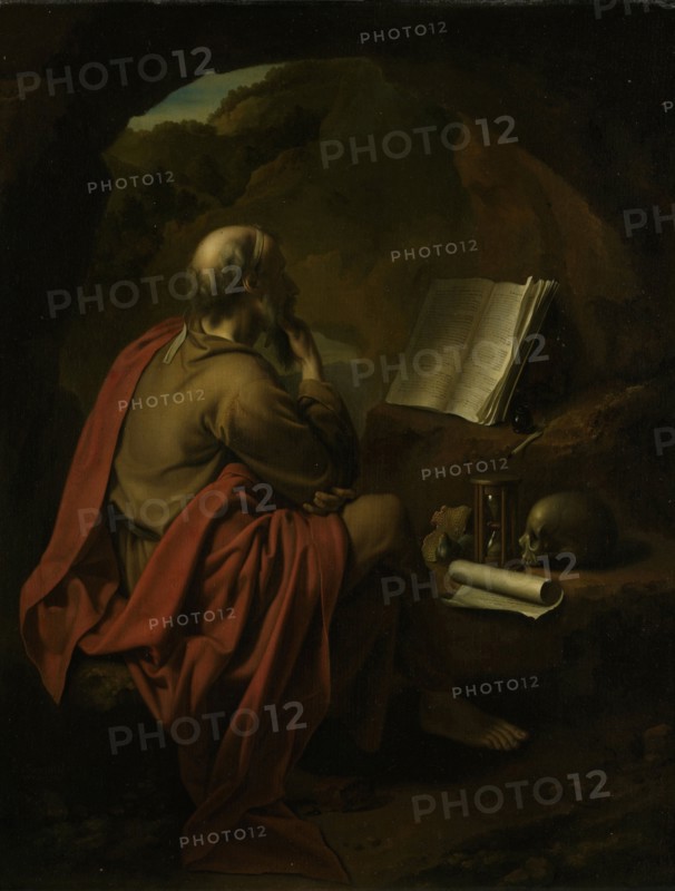 Saint Jerome, Pieter van der Werff, 1710