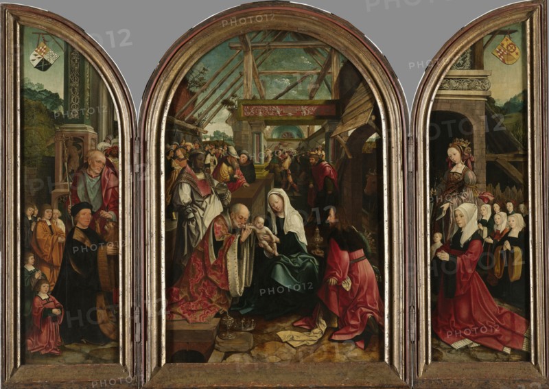 The Adoration of the Magi, Jacob Cornelisz van Oostsanen, 1517
