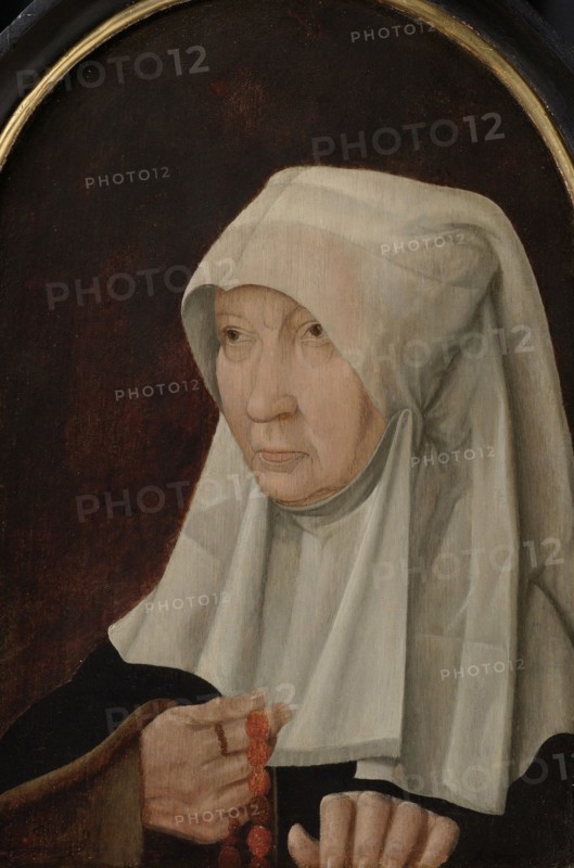 Portrait of Jacomina Claesdr van Ruyven, Wife of Arent Franckensz van der Mee, Anonymous, c. 1550 - c. 1560
