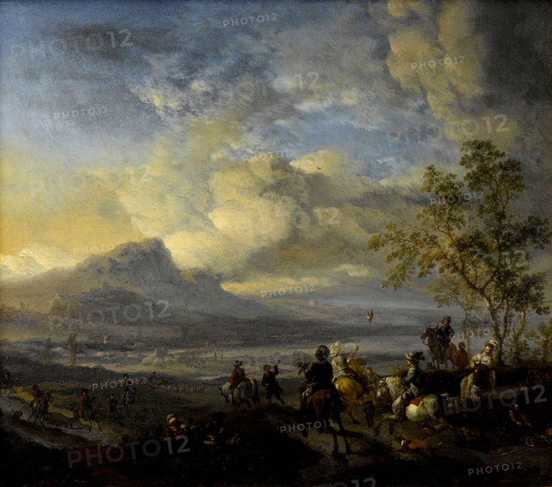 Heron Hunt, Philips Wouwerman, 1650 - 1668