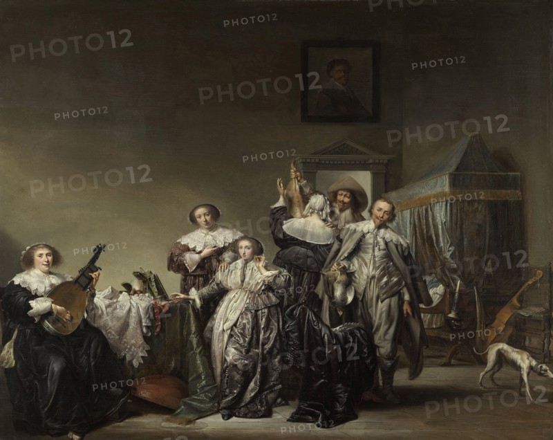 Gallant Company, Pieter Codde, 1633