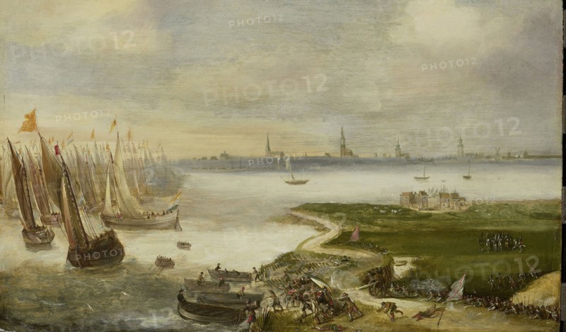 The failed Attack on Antwerp by Prince Maurice, 17 May 1605, Anonymous, 1605 - 1699