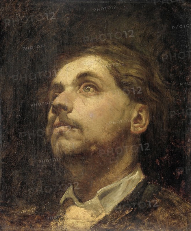 Portrait of Jacob Maris, Matthijs Maris, 1857