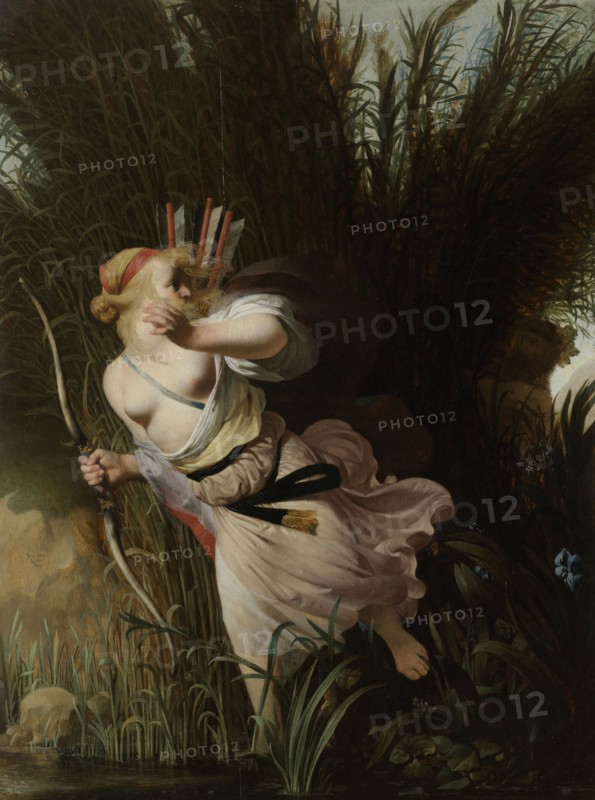 Pan and Syrinx, Caesar BoÃ«tius van Everdingen, c. 1637 - c. 1640