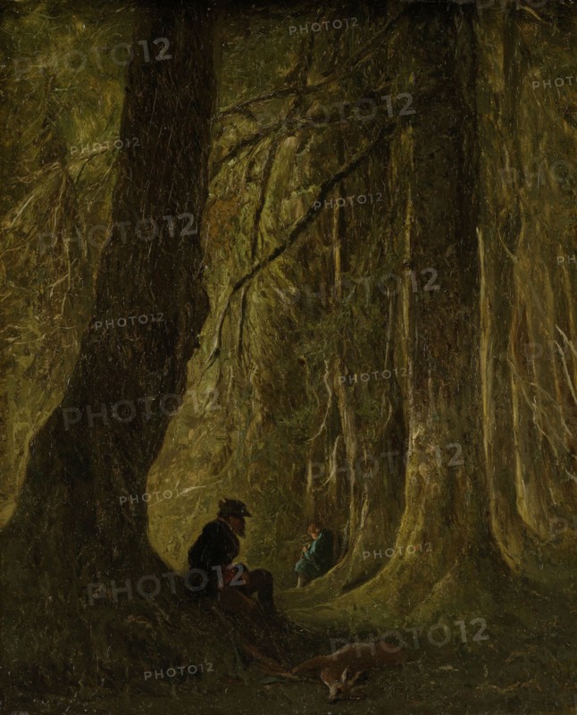On battue, Johannes Tavenraat, 1830 - 1860