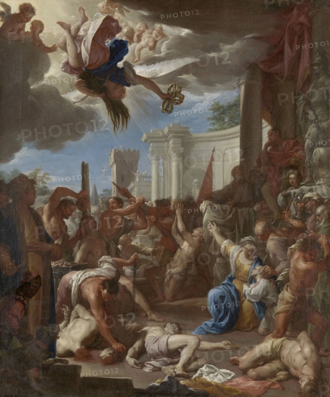 The Martyrdom of the Seven Sons of Saint Felicity, Francesco Trevisani, 1709