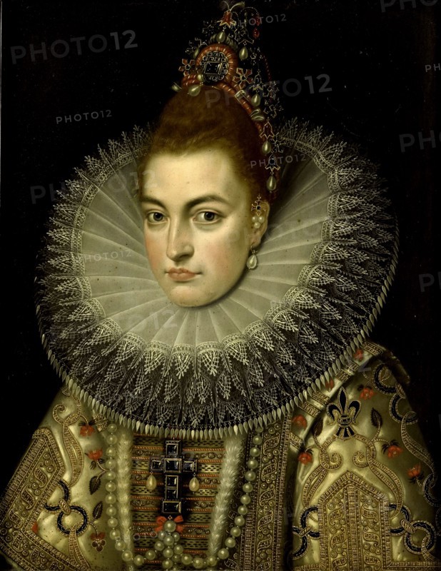 Isabella Clara Eugenia, Consort of Archduke Albert VII, workshop of Frans Pourbus, II, c. 1600